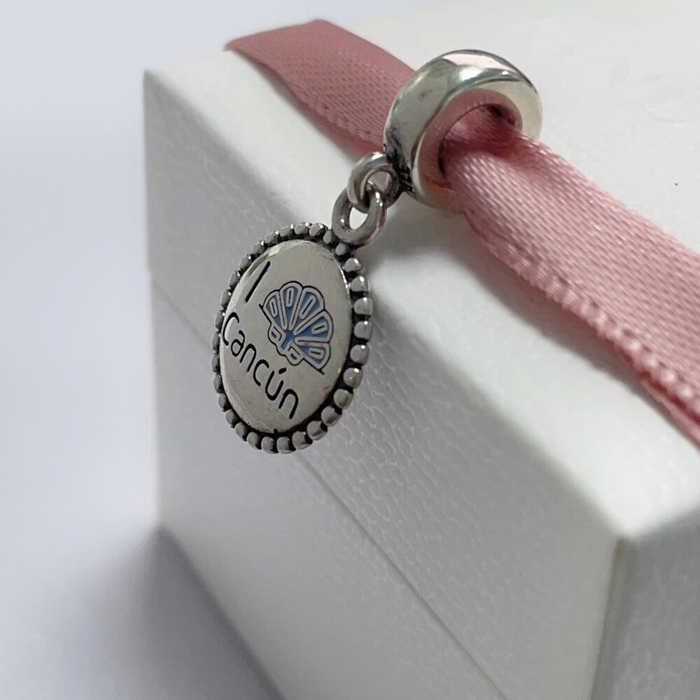 Pandora Cancun Exclusive Seashell Dangle Charm